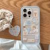 Rotating Cartoon Bear Stand Case for Apple 17Promax/16Pro/15Pro