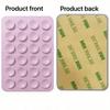 1PC One-Side Silicone Suction Cup Minimalist Suction Cup Sticker Anti-Slip Phone Case Portable Movable Phone Holder