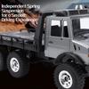 Remote Control Truck, 1 18 Scale 6WD All Terrain RC Car, 2.4GHz Off Road Vehicle with LED Lights for Outdoor Adventure
