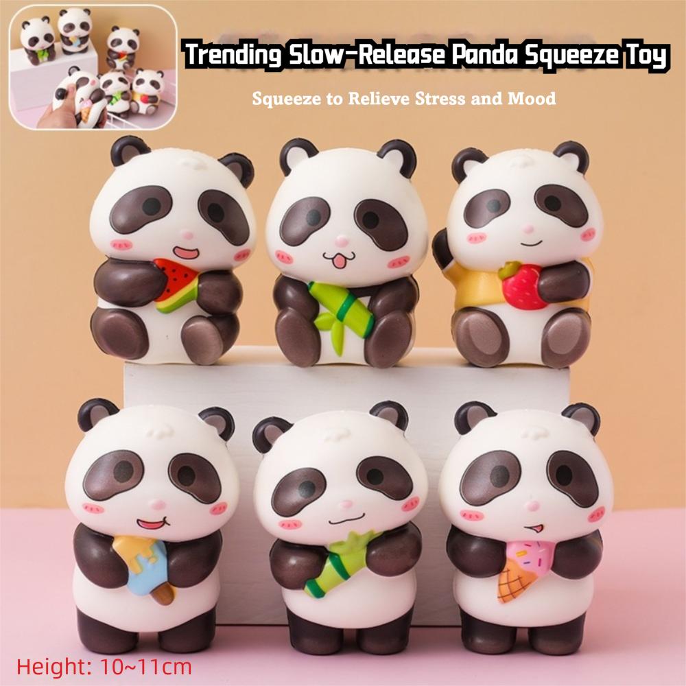 Kawaii Fidget Toy Soft Squeeze Panda Toy New Panda Stress Relief Toy  for Kids