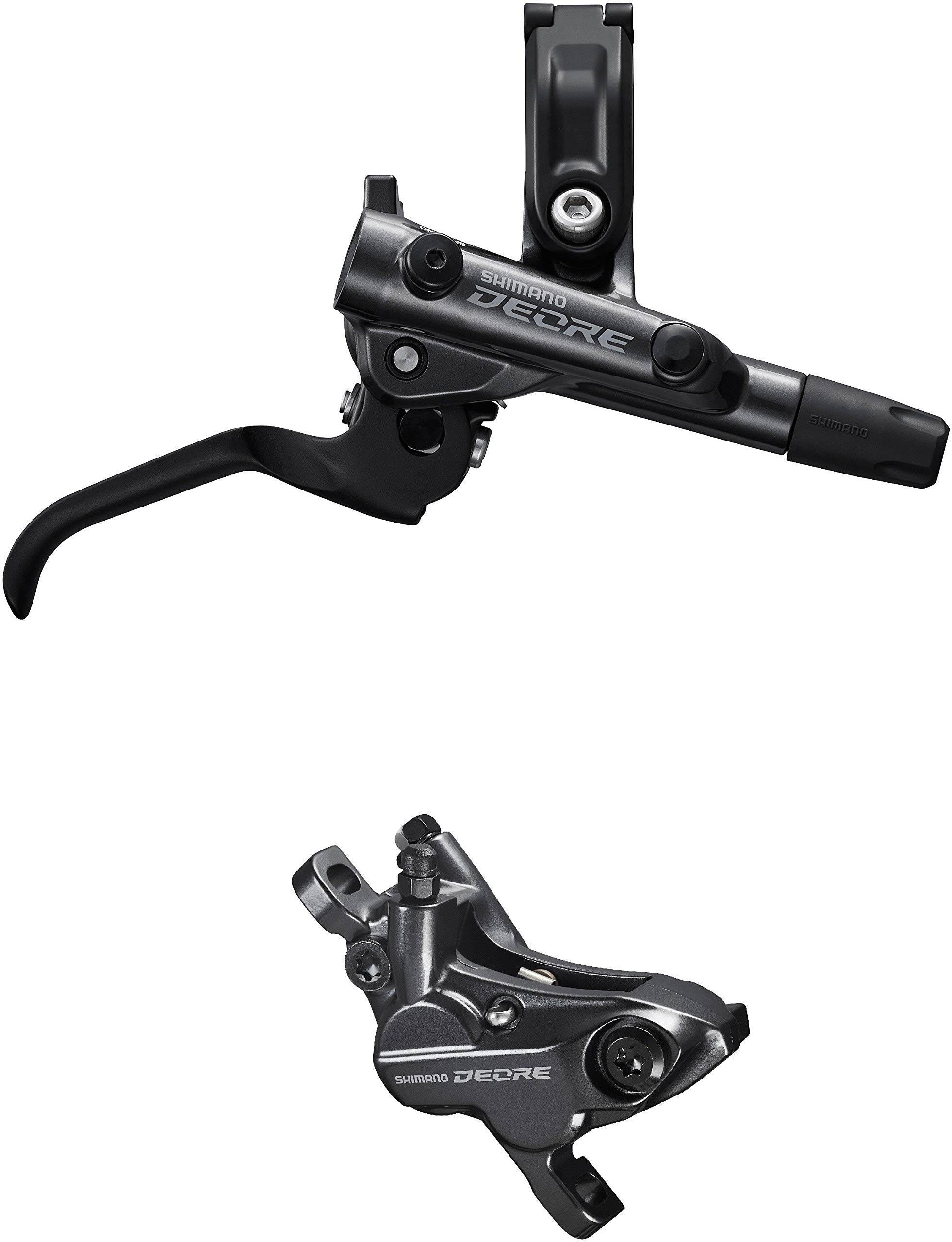 

SHIMANO Brake Mount 4 Pot Caliper Front Right Black Lever/Post BR-M6120/BL-M6100