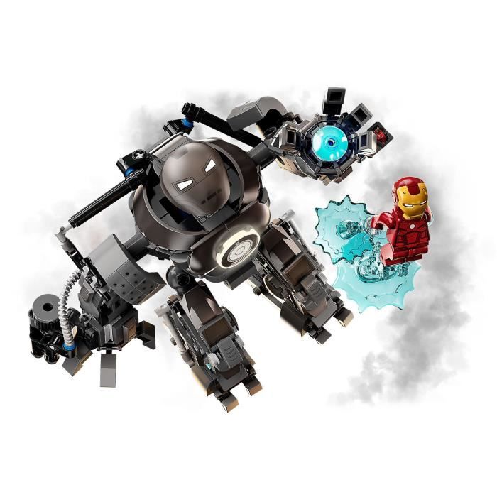 Lego® 76190 marvel iron man : la destruction d’iron monger figurine et jouet de super héros