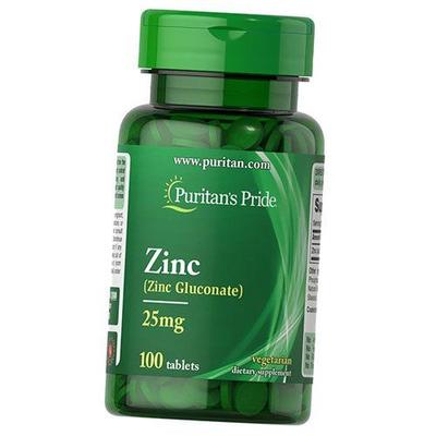 Zinc Gluconate, Zinc 25, 100tab (36367105)