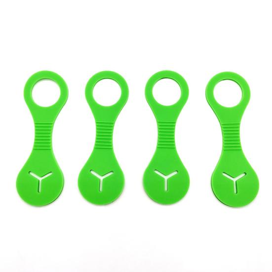 Garbage Bag Clip Easy To Use Portable Soft Anti-Skid Fine Workmanship Hold Silicone Pet Waste Bag Clip Pet Supplies