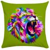Sofa Bed Upholstery Home Decor Pillow Covers Bedroom Chair   Decorative Colorful Animal