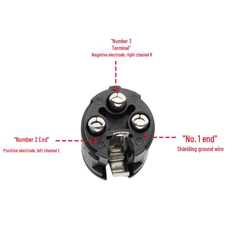 3-Pin XLR Male-Female Balanced Audio Cable for Microphone, Speaker, or Mixer