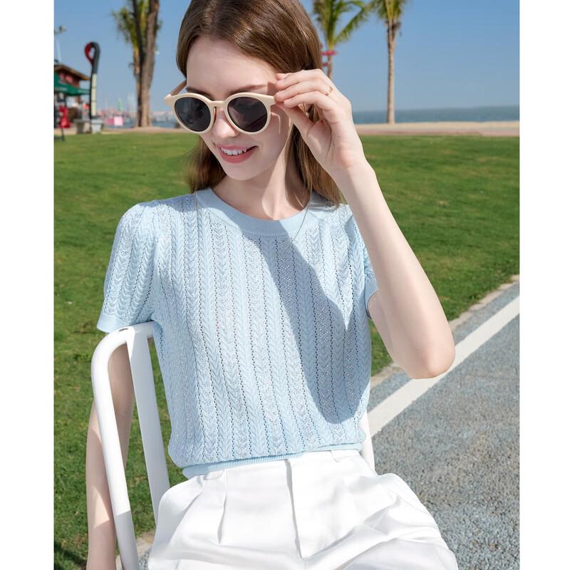 Betu Women's Lyocell Knit Short Sleeve Top