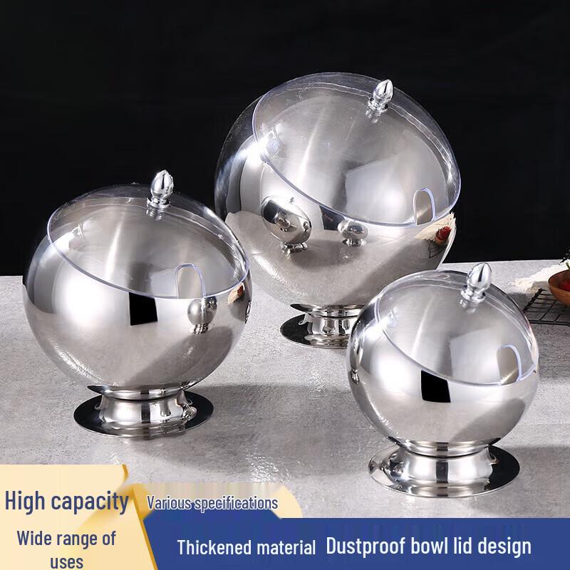 Diren Stainless Steel Slanted Dipping Sauce Bowl