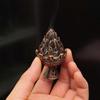 Mini Hollow Metal Small Incense Burner, Home Interior Decoration Ornament, Auspicious Cloud Incense Burner