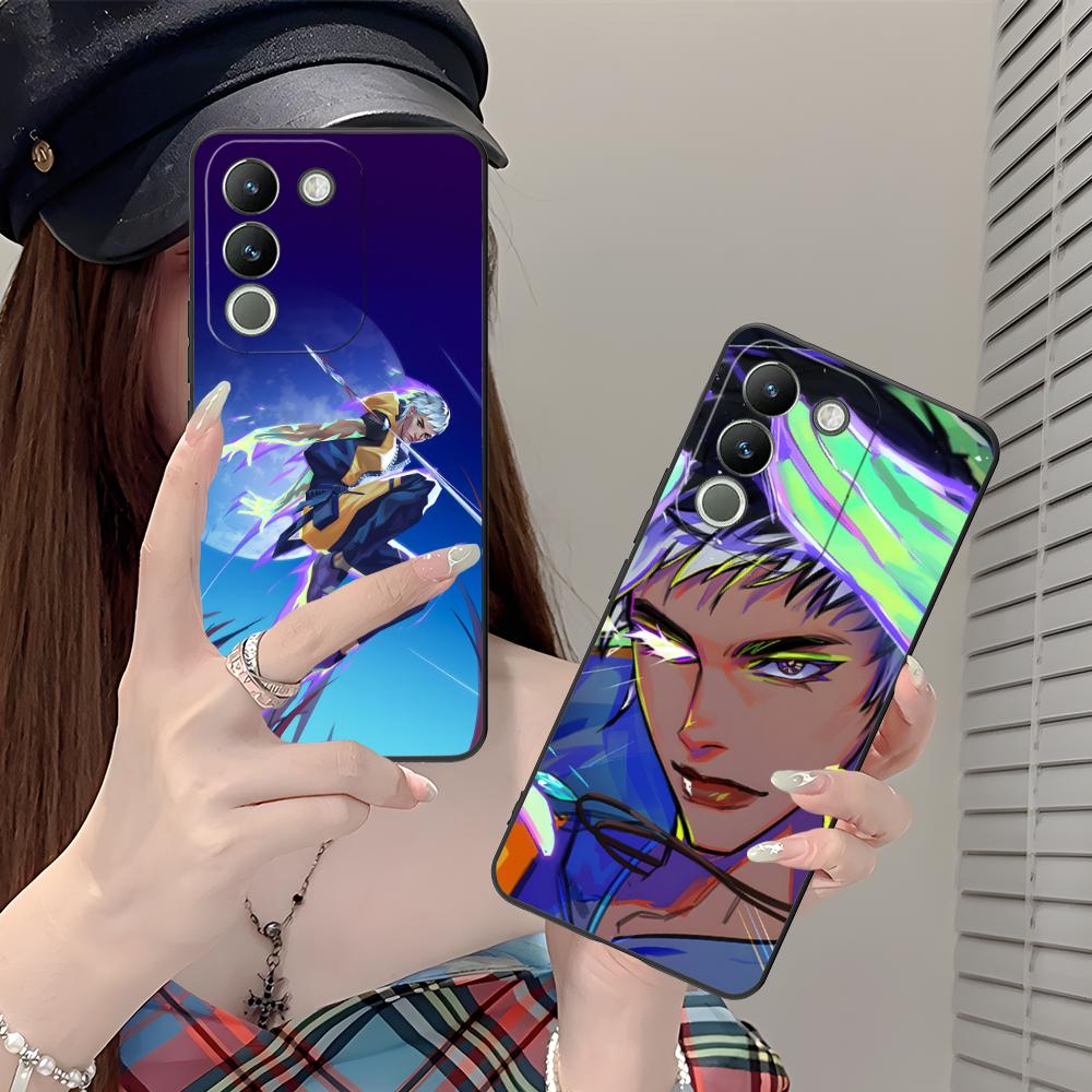 Valo Waylay Phone Case for VIVO Y77 76 75 74 73 72 58 56 55 51 50 38 36 Y19 Y18 Y03 Y01 5G Soft TPU Shockproof Cover
