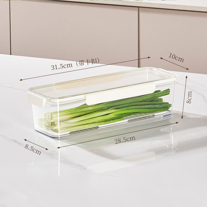 Kitchen Storage Box Refrigerator Whole Piece Preservation Artifact Thickened Noodle Box Egg Preparation Sealed Organization Box