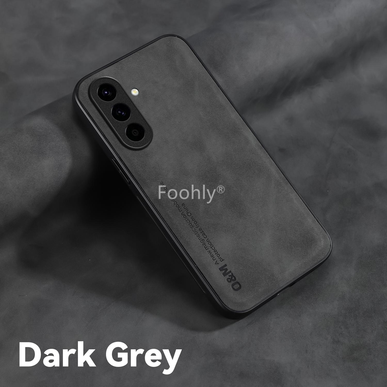 

Противоударный магнитный чехол из нубука для Samsung Galaxy A17 A56 A36 A26 A16 A55 A35 A25 A15 5G Защитная накладка Funda Galaxy A36 5G темно серый