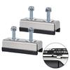 4 Packs Mororhome Roof Rail Mounting Brackets Solar Panel Roof Rack For Fiat Ducato Peugeot Boxer Citroen Relay RV Accessories