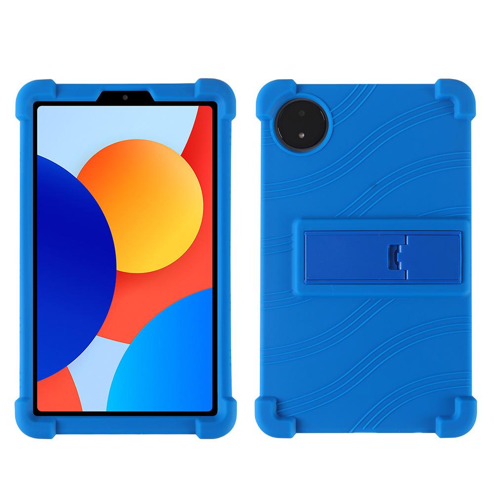 Protective Case for Redmi Pad SE 8.7 inch Tablets, Kids Friendly Soft Silicone Adjustable Stand Cover for Redmi Pad SE8.7