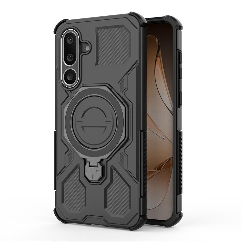 Luxury Magnetic Armor Case For Samsung Galaxy M56 5G Cases Samsung Galaxy M56 5G Cover Magsafe Wireless Charging Phone Cover
