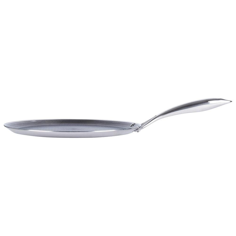 Hybrid Stainless Steel Pancake Pan COOKCELL 28cm