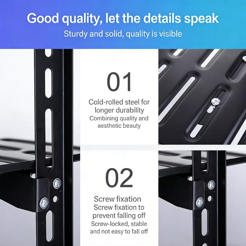 Universal TV Soundbar Mount For 26 50 Screens Holding 10KG Weight And VESA Standard