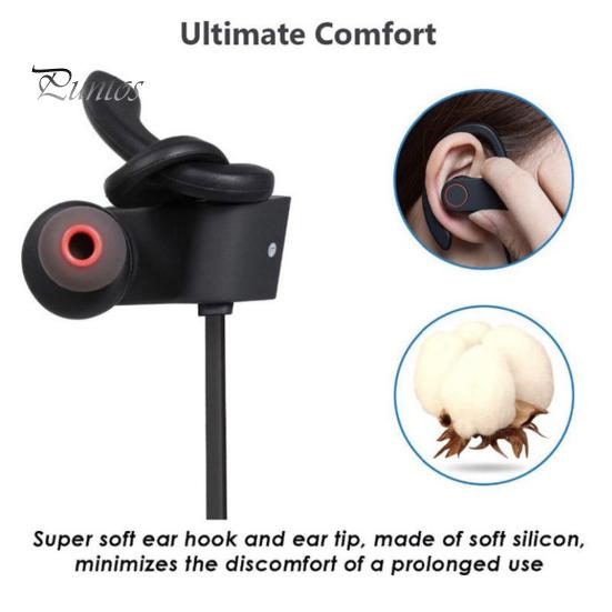 Wireless Sports Earbuds Waterproof Noise Cancelling HiFi Sound Ear Hook Bluetooth-compatible 5.0 Earphone