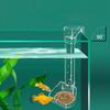 Aquarium Acrylic Feeding Tube Anti-stuck Fish Design Transparent Fish Feeder Suitable For a Variety of Fish Tanks
