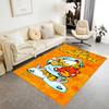 Garfield's Cozy Adventure Floor Rug Office Rug Suitable for Game Room Outdoor Bedrooms Entryway Antislip Carpet Anime Office Decor