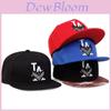 Baseball Cap With Embroidered La Letters For Casual Outdoor Wear