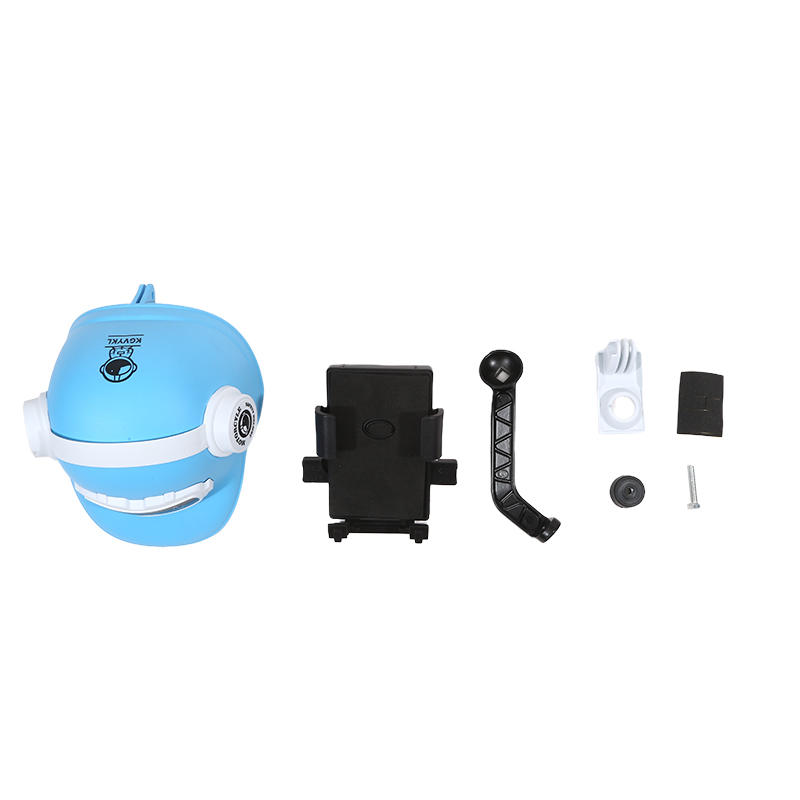 Handlebar Helmet Cell Phone Holder Self-driving Sun Resistant Phone Navigation Mount Bracket for Motorcycle Electric Vehicles Bicycle