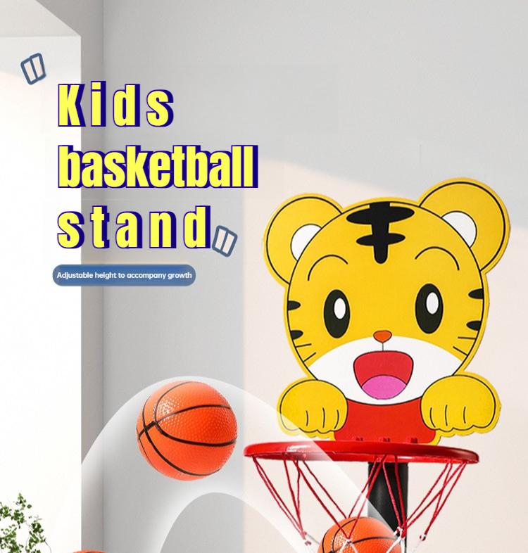 Kids Adjustable Height for Youngsters' Basketball Hoop Set with Durable Ball & Pump - Indoor/Outdoor Sport Play, Gift Birthday