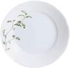 NARUMI Curry and Pasta Plate Satohanagoyomi Hana 21cm Floral Set of Cute Wedding Microwave Made in Gift Set, (Sato Goyomi) Design, Diameter, Green,