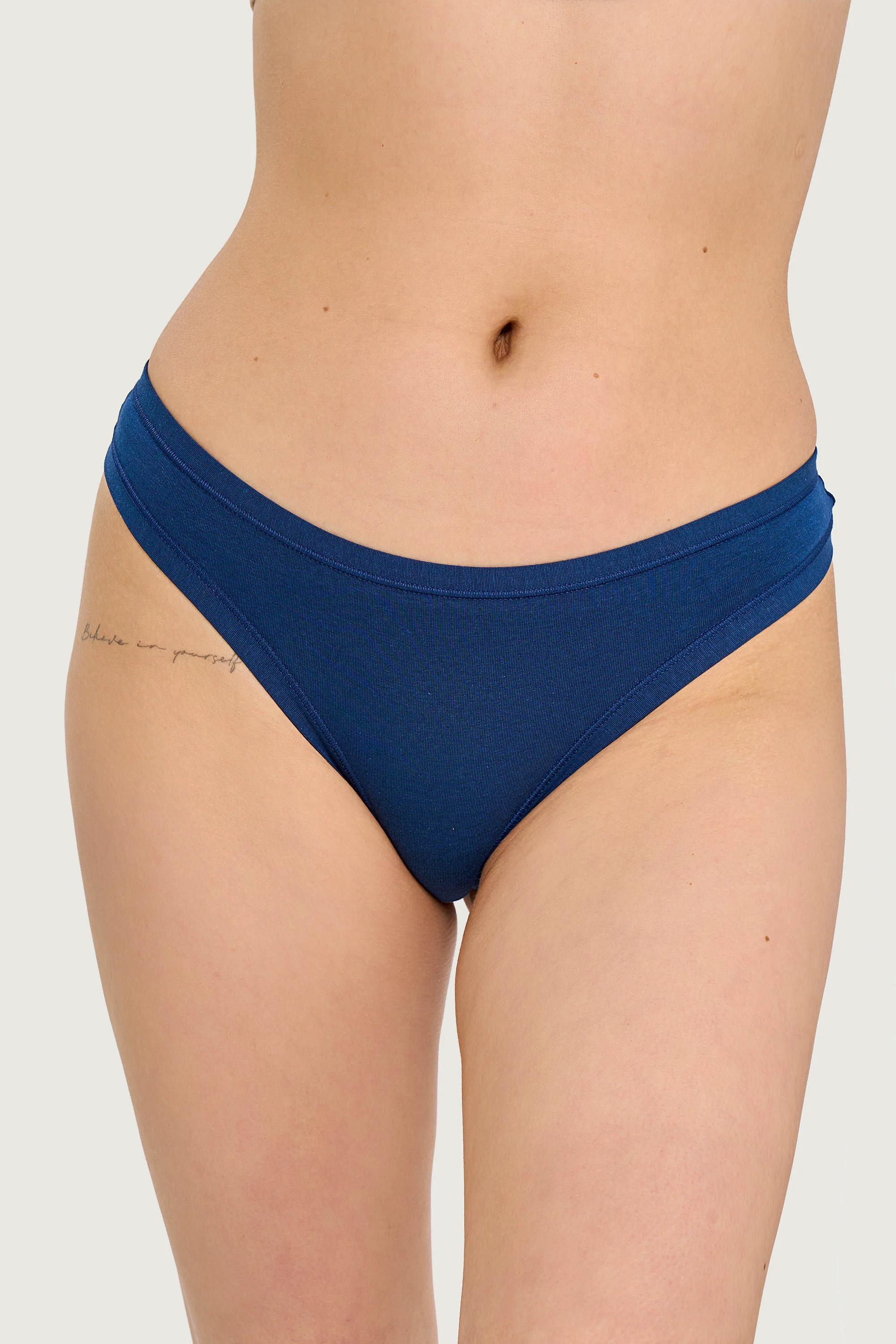 

Трусики бразилиана Jadea (90905) 2(S) імперська синього кольору