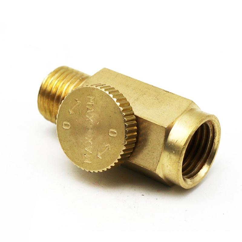 Accuracy Air Pressure Regulator Valves with Double Threaded Ports 1/4 Inch Threads Easy to Use for Engines & Motors