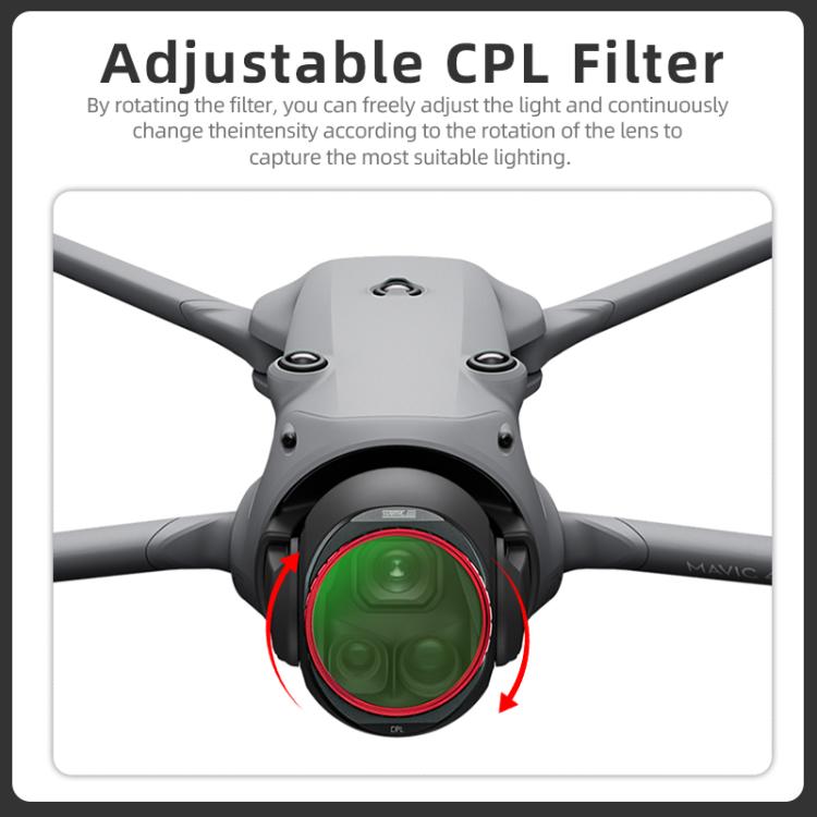 For DJI Mavic 4 Pro STARTRC CPL Lens Filter