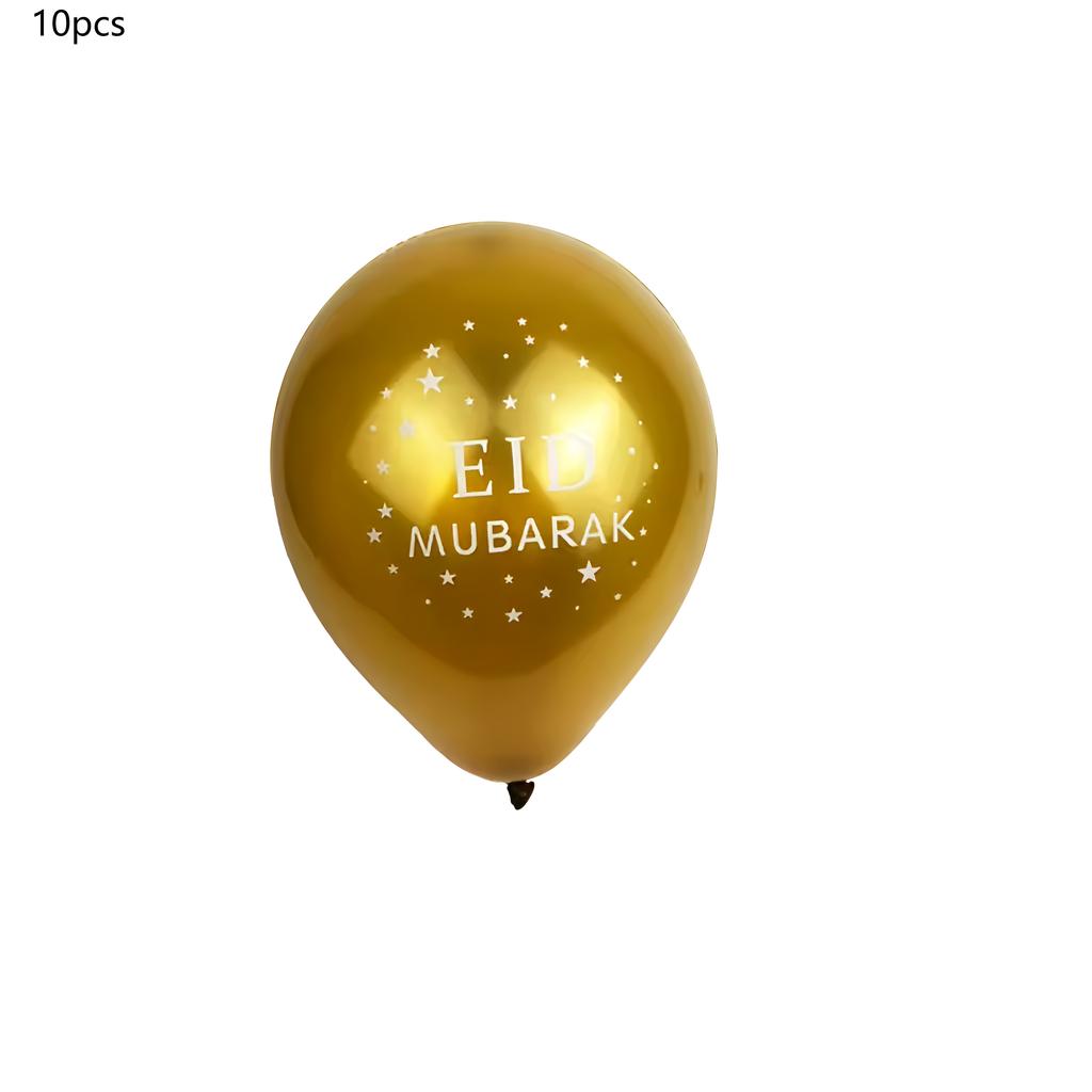 10ks/11ks/15ks/38ks/42ks Eid Mubarak Balónek Ramadanová Dekorace Pro Domov Pomoc Al-fitr Mubarak Kareem Párty Potřeby