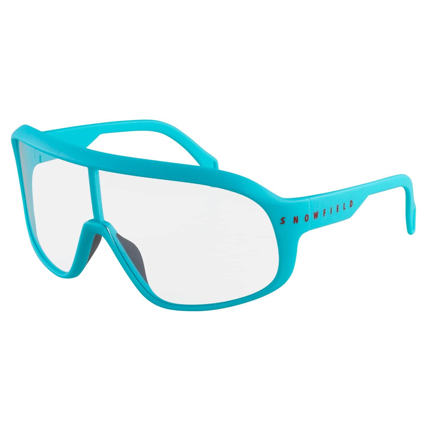 

SNOWFIELD F3 SNOWFIELD SKBL Photochromic Clear to Smoke Sunglasses Sky Blue [Swans] SF-06