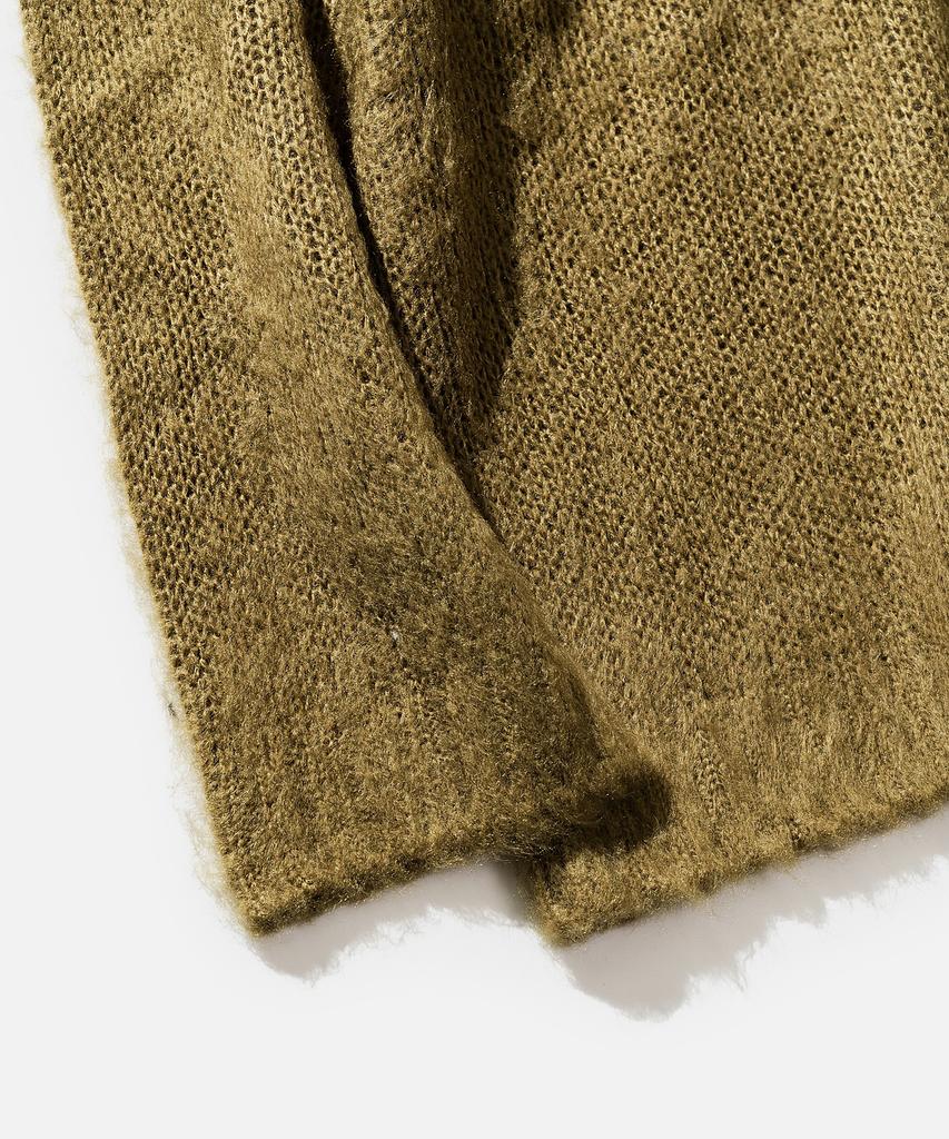 VASTIC Stay Punk Brush Knit_Khaki