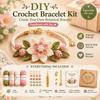 DIY Nature-Inspired Crochet Bracelet Kit with Tools and Gift Box