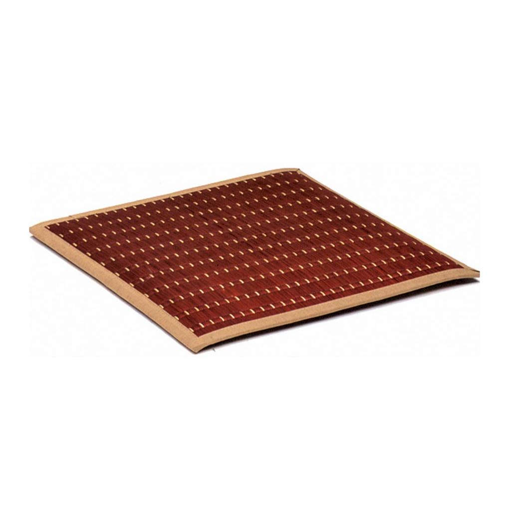 Seiei Igusa Natural Moisture Cool Igusa Grass Cushion [Seat Cushion, Iki, Square, Brown] Grass, Material, Antibacterial, Deodorizing, Control,