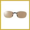 Used [SWANS] Sunglasses Clip-on Fixed Type SCP-12 LBR2 Polarized Light Brown 2 0