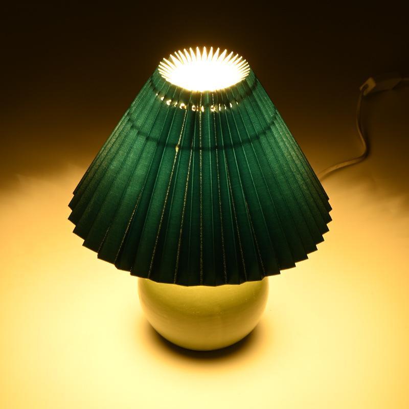 Minimalist Pleated Lampshade Modern Style Table Lamp Cover Washable Light Cover For Pendant Floor Lamp Retro Chandelier Cover