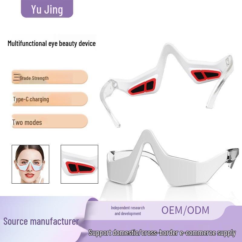 Multifunctional LED Red Light Eye Massager and Beauty Device
