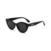 Retro High-End Cat Eye Sunglasses Trendy Outdoor Street Shooting Versatile Glasses Uv-Proof Sunglasses
