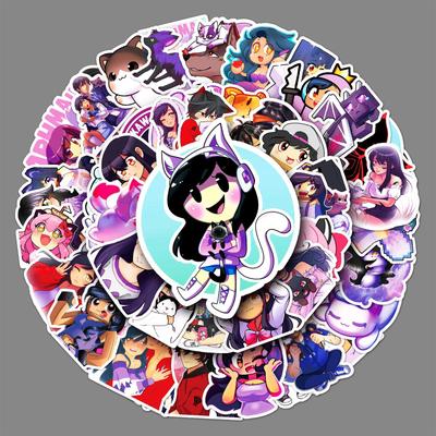 50 Graffiti Stickers Cartoon Game Creative DIY Skateboard Mobile Phone Case Suitcase Stickers Waterproof