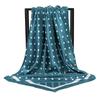 Autumn new fashion small fresh polka dot satin large square scarf women's fashion square scarf F