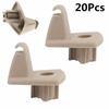 20Pc Sun Visor Clip Holder  Replacement Hook Easy To Use For Dodge Chrysler 300