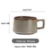 Diborlang Retro Coarse Ceramic Coffee Ware