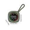 High Definition LCD Display Carbon Monoxide Detector 3 In 1 Temperature Humidity Detector  Travel