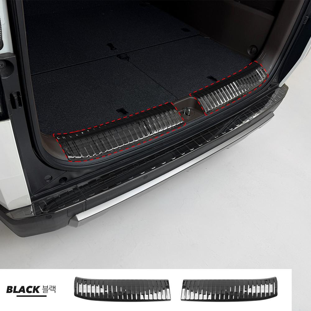 2PCS Car Interior Trim Inner Door Sill Guard Threshold Trim Decorative Stainless Steel Material For KIA PV5 2025-2026 LHD/RHD