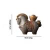 Color change immediately rich tea pet ornament Chinese style lucky Tangma coffee table raise accessories boutique tea pet