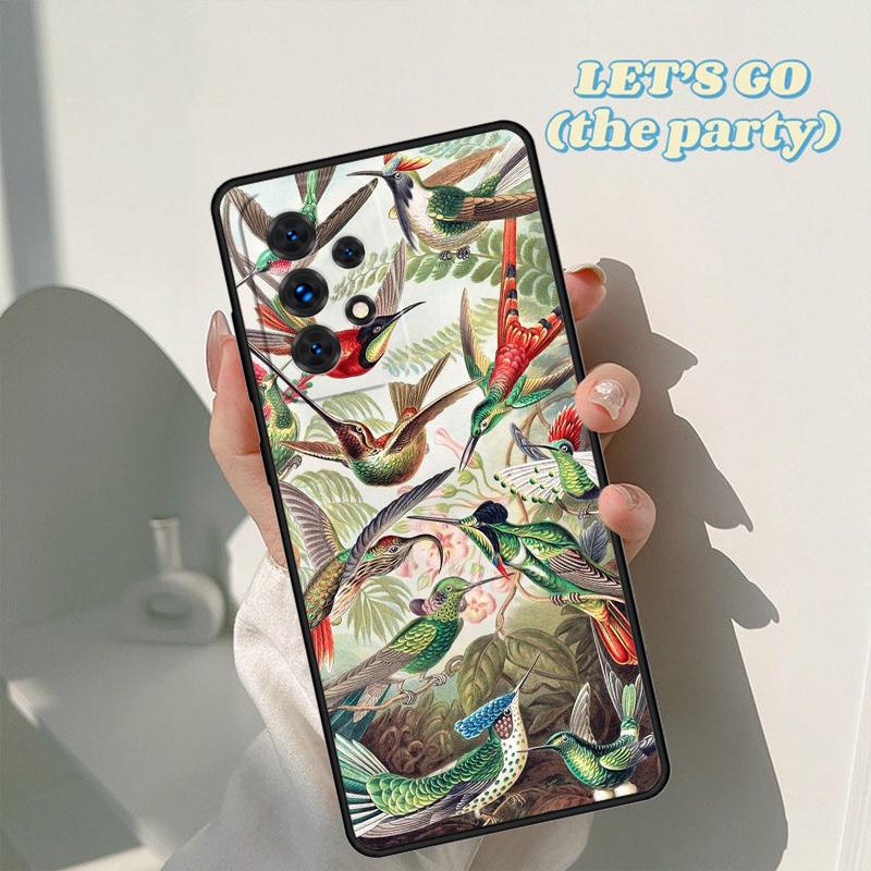 Hummingbird Phone Case For Samsung Galaxy A42 A31 A40 A51 A71 A32 A80 A91 A52 A72 A73 A20e A21S A50 A70 A11 A12 Cover