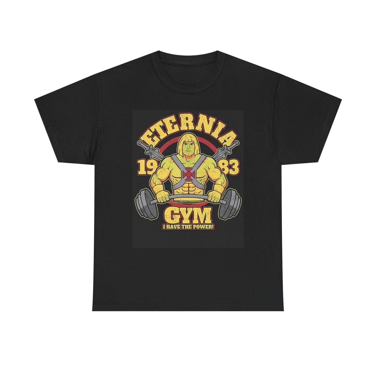 Men s and Women s T-shirts Eternia GYM Graphic M
