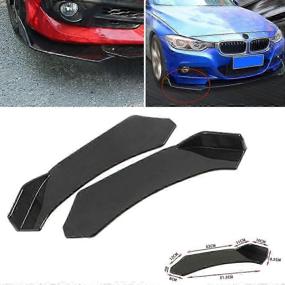 Front Shovel Bumper Lip Splitter Chin ABS Spoiler for Cars